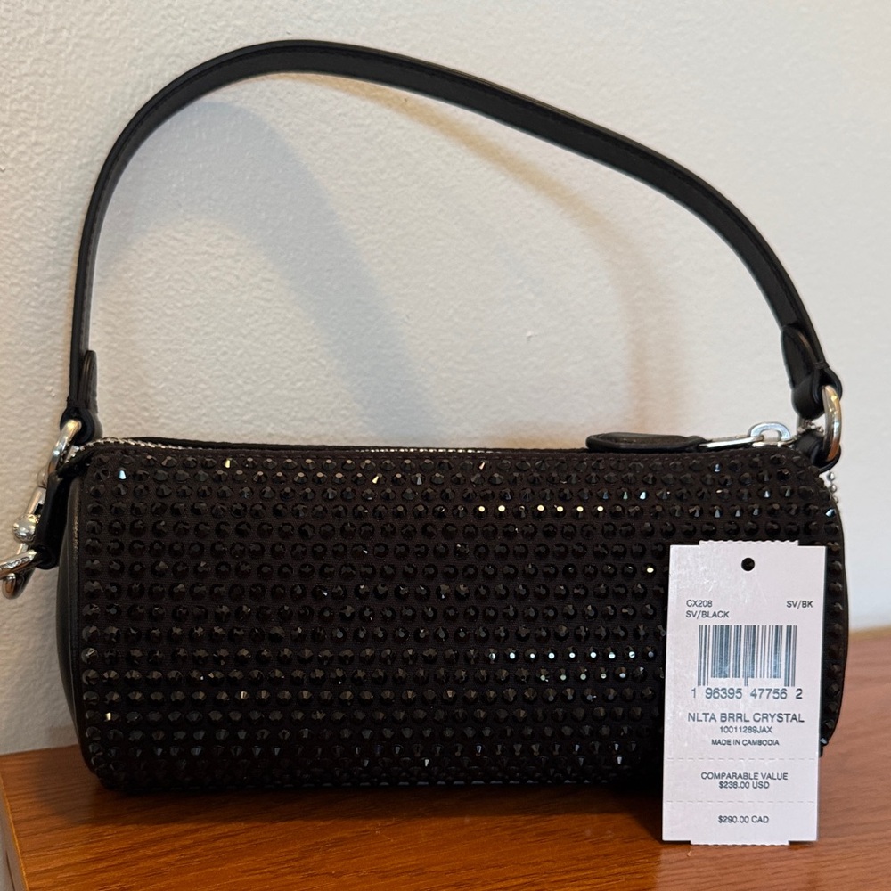 Coach Nolita Crystal Barrel Bag
